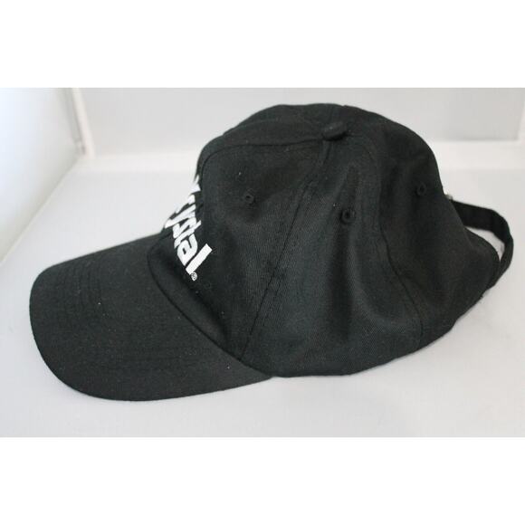Krystal Restaurant Hat/Cap Uniform Black w/White Adjustable Back - Picture 3 of 6